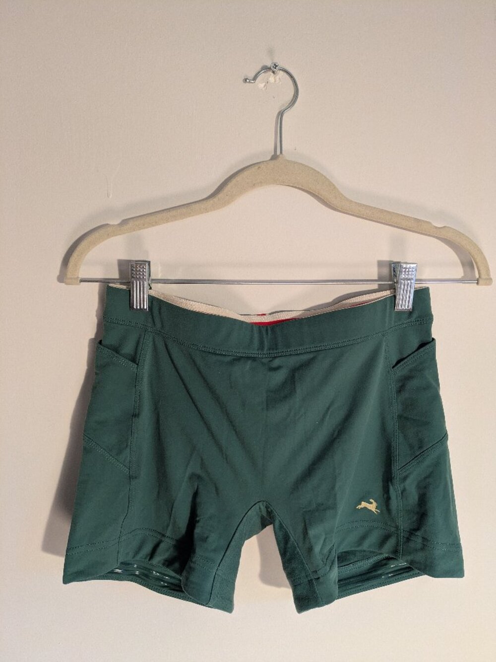 Tracksmith Lane Five Short Tights - Green